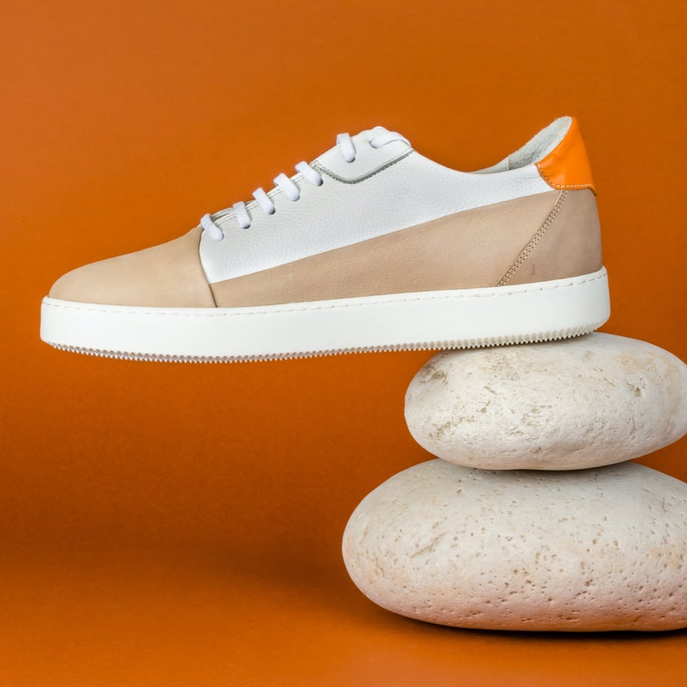 Fall Limited Edition Sneakers - Top view showing laces and tongue